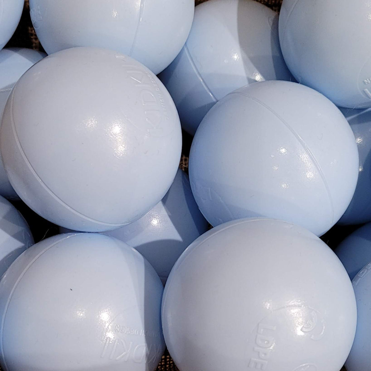 Gris Azul Piscina de bolas: Bebe Azul/Gris/Blanco/Transparente H40cm