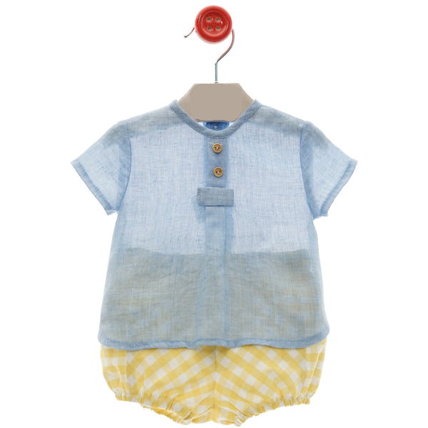 Conjunto Niño Barbados - Vainilla