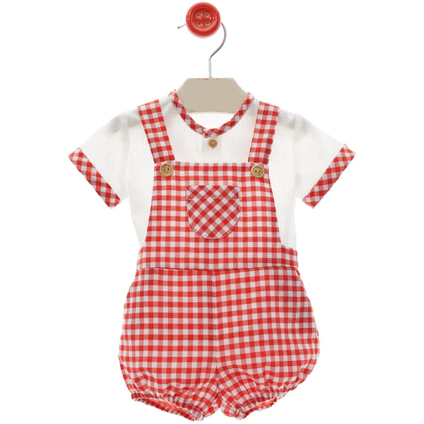 Conjunto Niño Cuba - Rojo