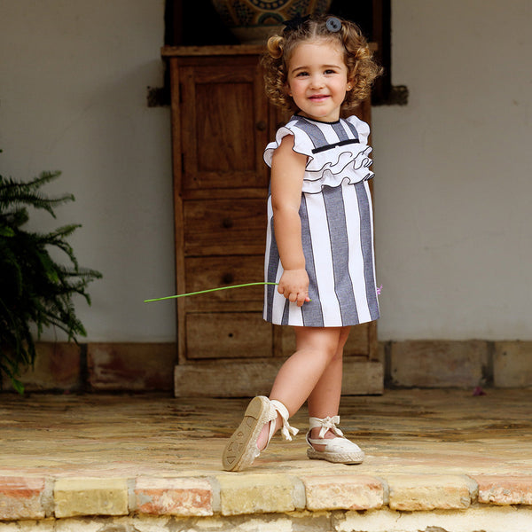 Vestido Rayas Negras