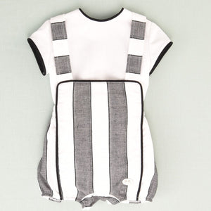 Conjunto Niño Rayas Negras