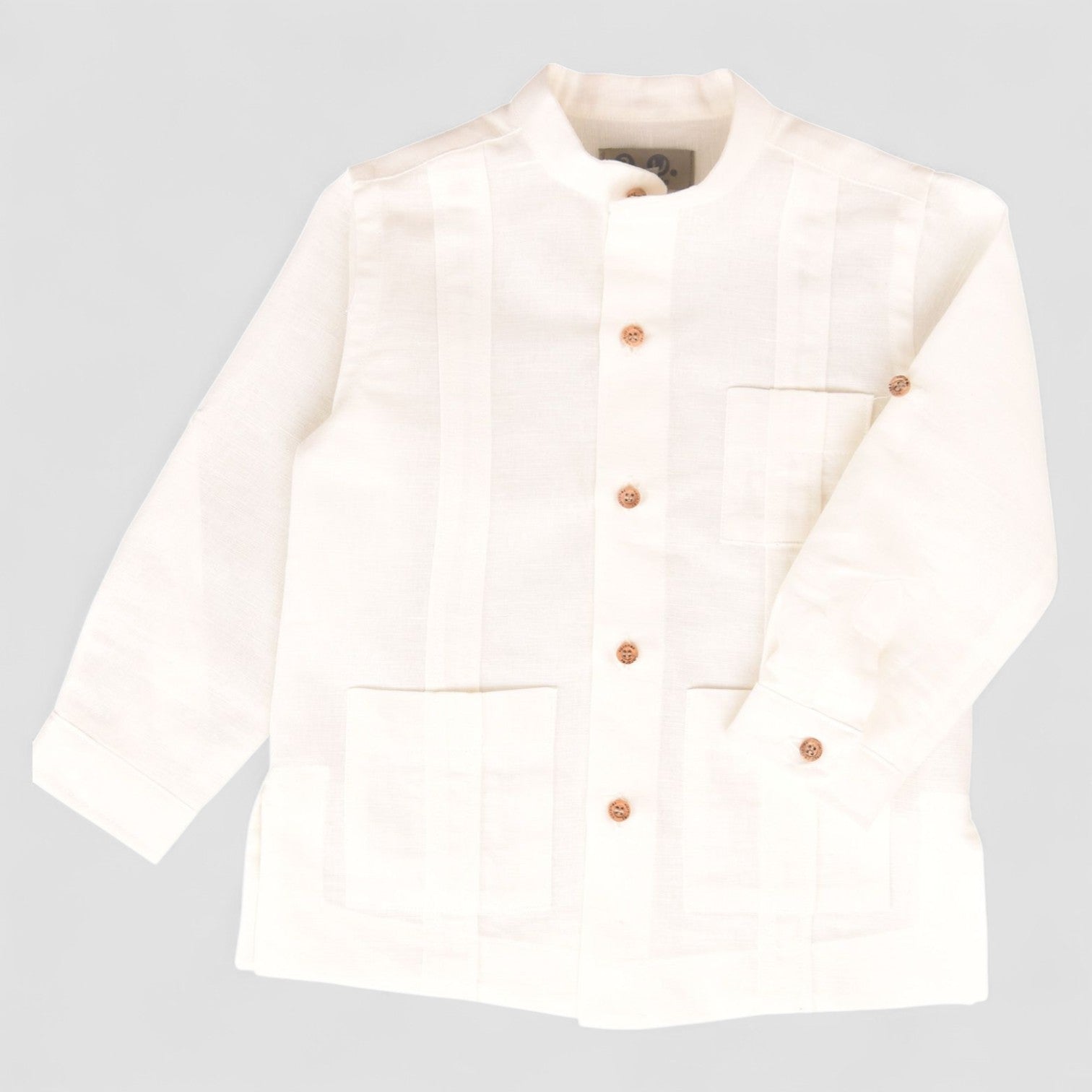 Guayabera Lino - Blanca