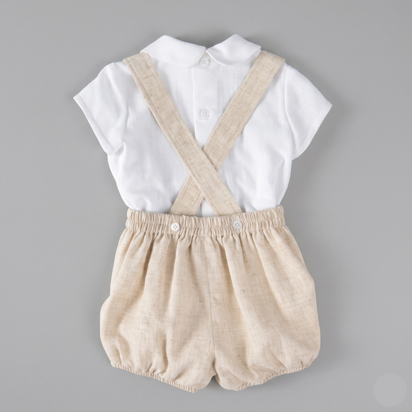 Conjunto Niño Ranita - Beige