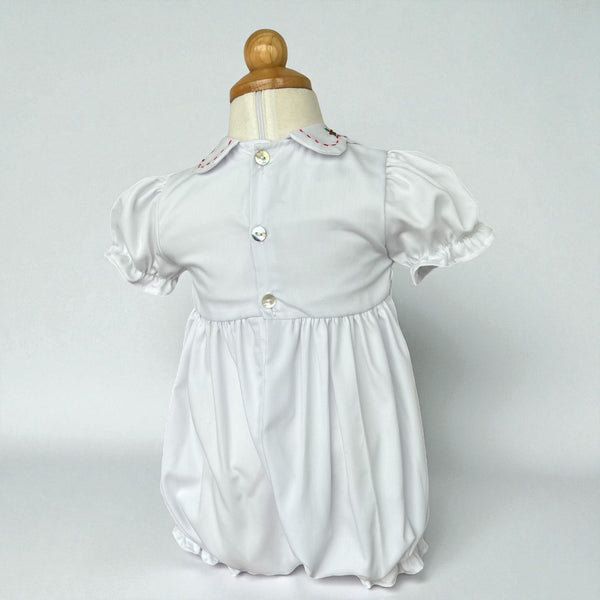 Peto Smock Coronas - Blanco