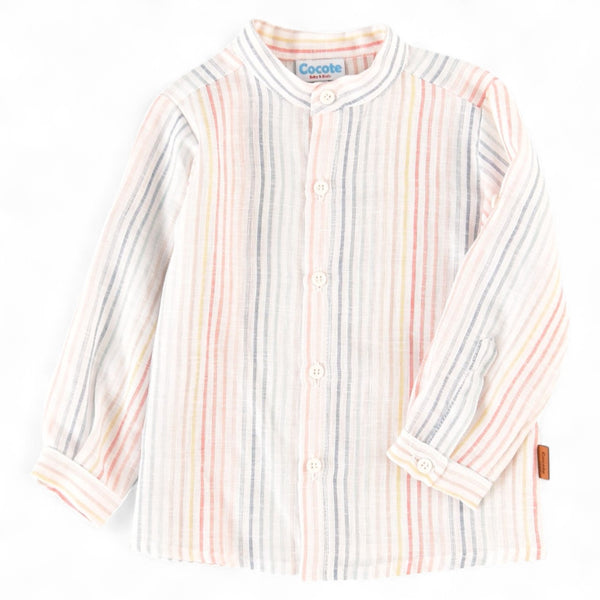 Camisa Niño Lino - Verde