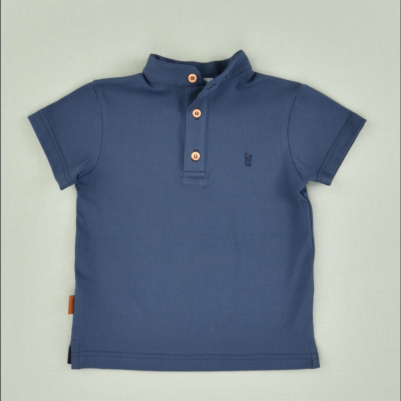 Polo Básico - Azul Denim