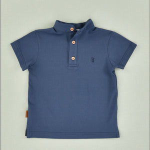 Polo Básico - Azul Denim
