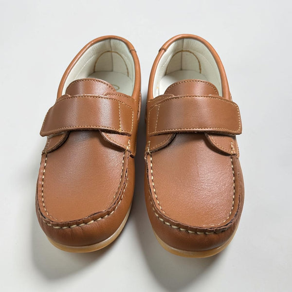 Mocasines Velcro - Cuero
