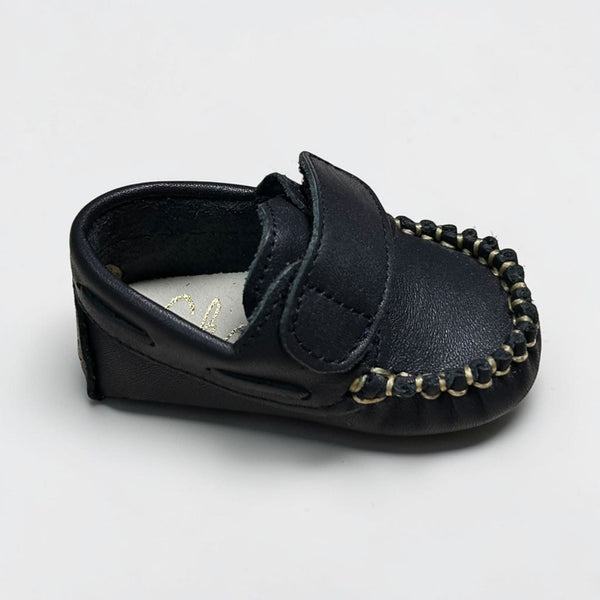 Mocasines Velcro Bebé - Marino
