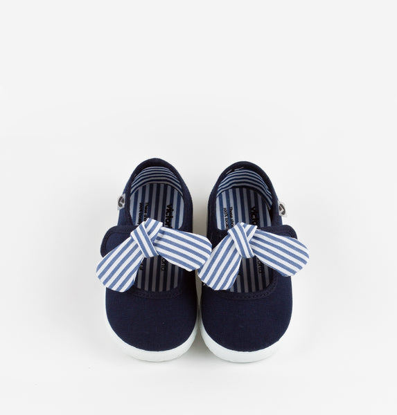 Zapatilla Mercedita Lazo Marino