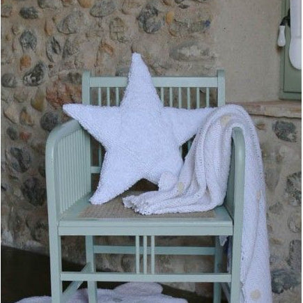 Cojín Estrella Blanca