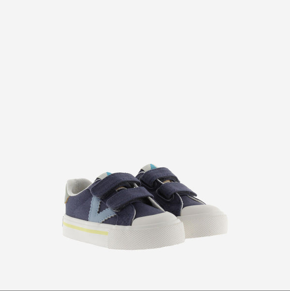 Zapatillas Tribu Tiras Lona - Marino