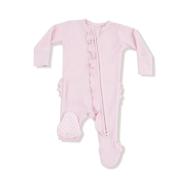 Pijama Footie - Rosa Velado