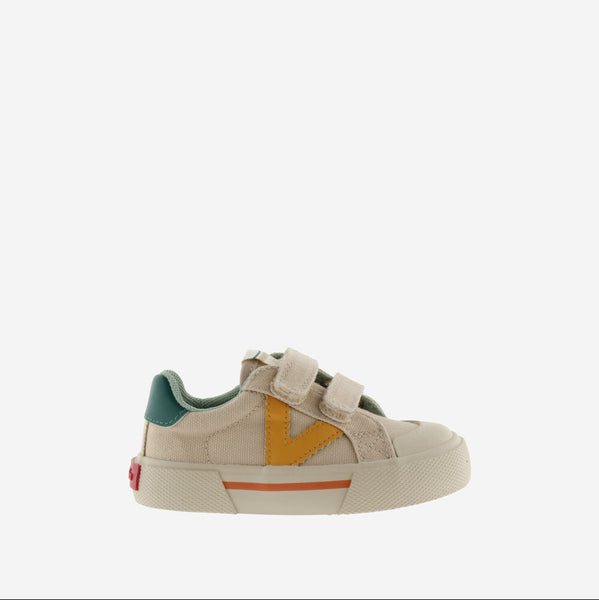 Zapatillas Tribu Tiras Minimalista - Beige