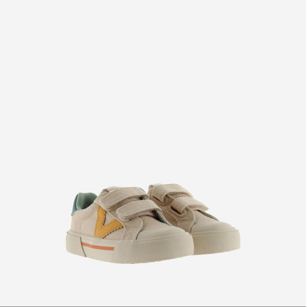 Zapatillas Tribu Tiras Minimalista - Beige