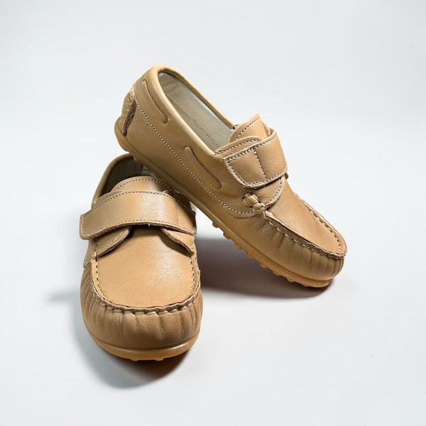 Mocasines Velcro - Piedra
