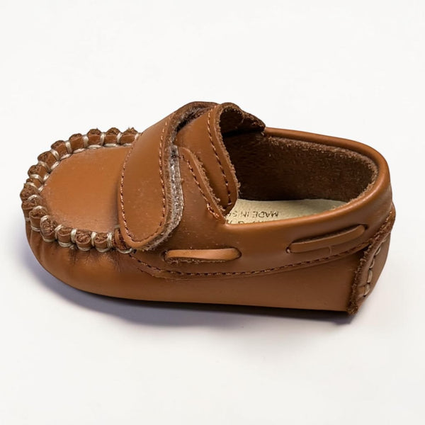 Mocasines Velcro Cuero