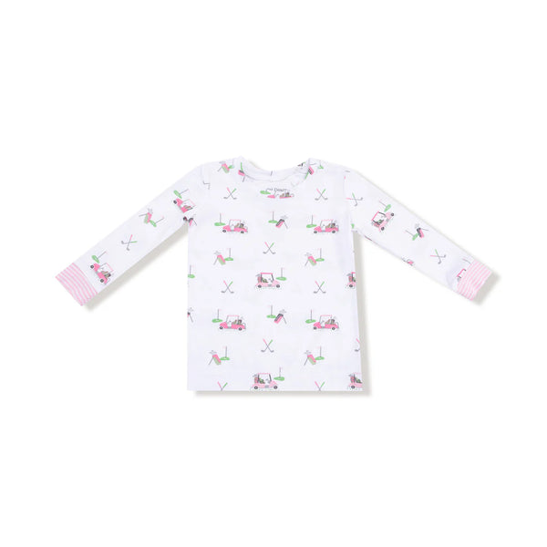 Pijama Carritos de Golf - Rosado