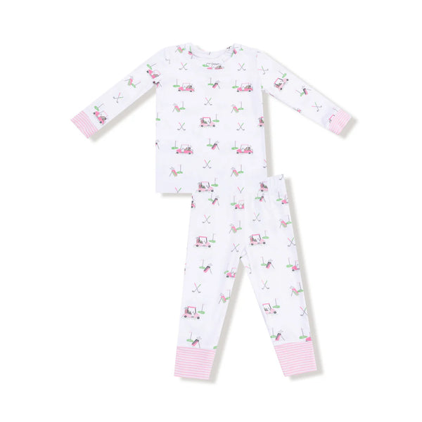 Pijama Carritos de Golf - Rosado
