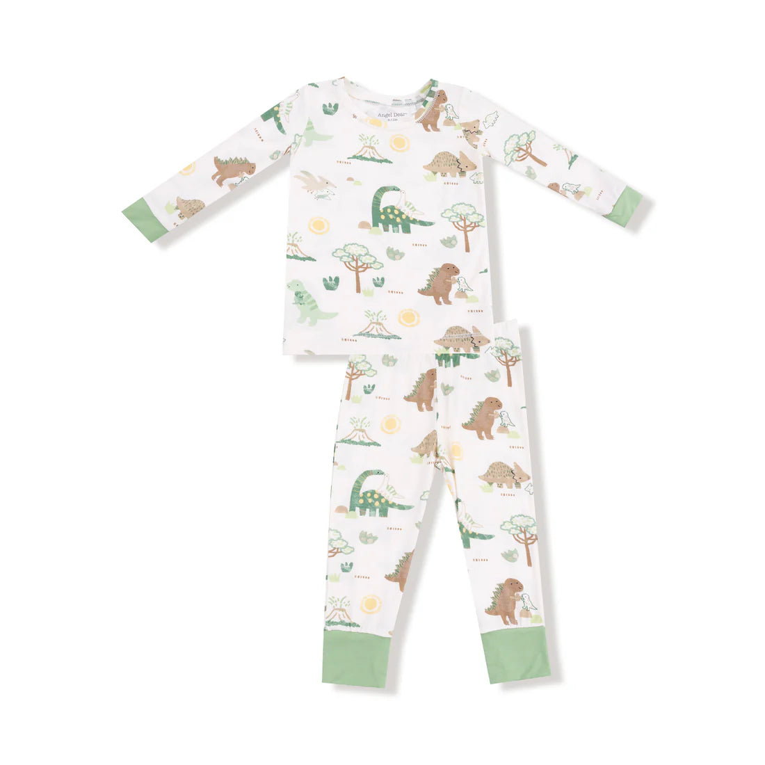 Pijama Love Dinos - Verde