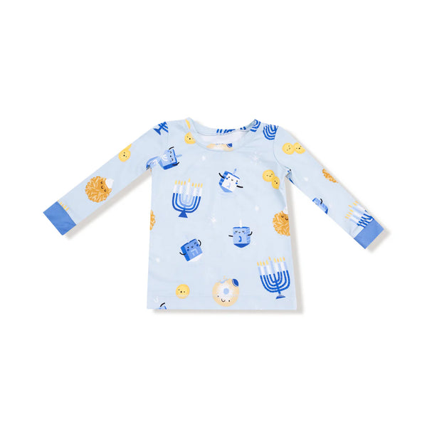 Pijama Hanukkah Azul
