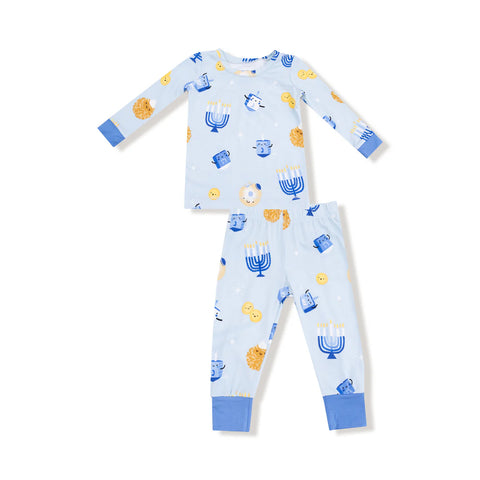 Pijama Hanukkah Azul