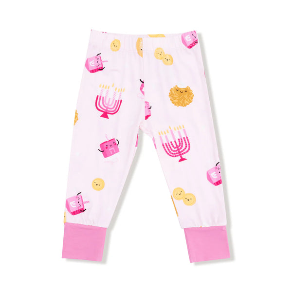 Pijama Hanukkah Rosado