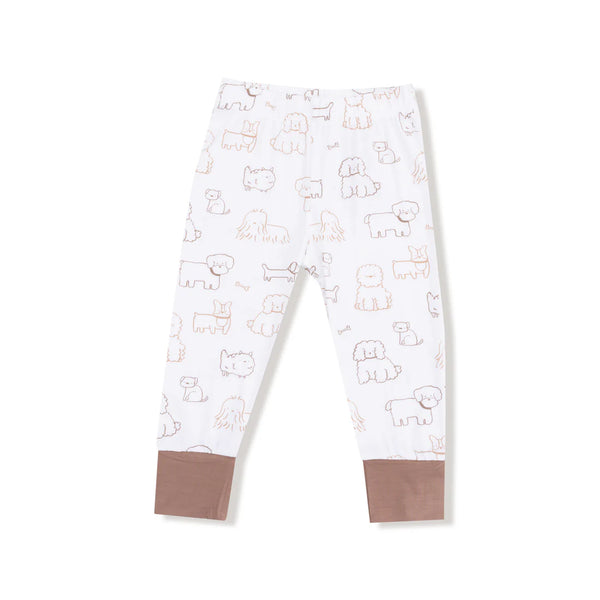 Pijama Cachorros Neutrales - Blanco