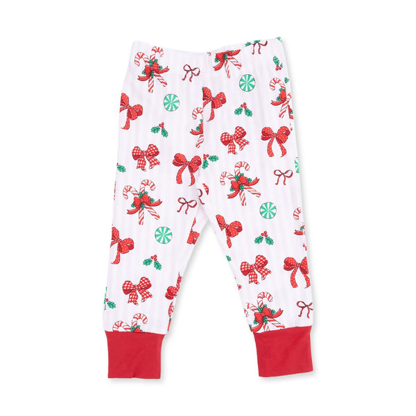 Pijama Manga Larga Navidad - Lazos & Candy Canes