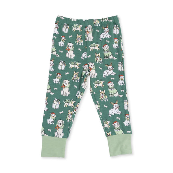 Pijama Manga Larga Navidad - Perritos Navideños