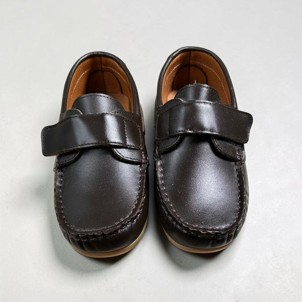 Mocasines Velcro Marrón