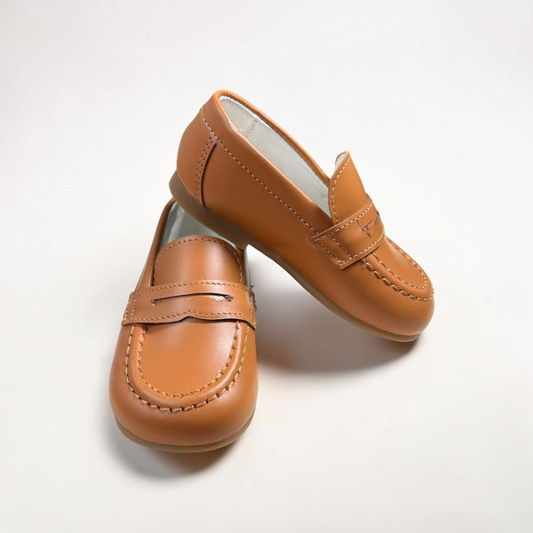 Mocasín Cuero Marrón