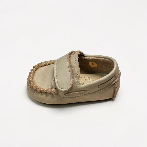 Mocasines Velcro Bebé - Piedra Claro