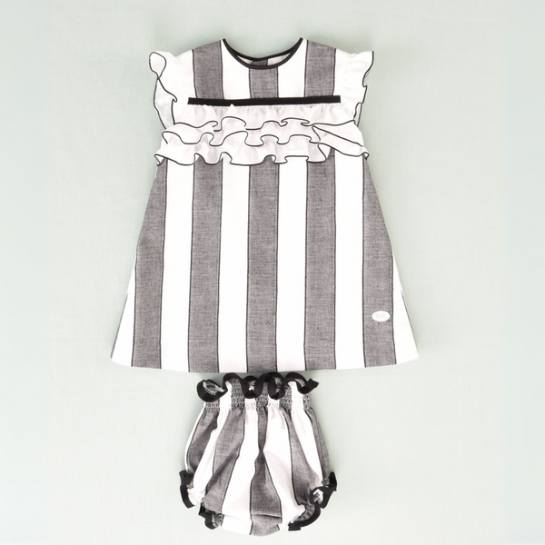 Vestido Rayas Negras
