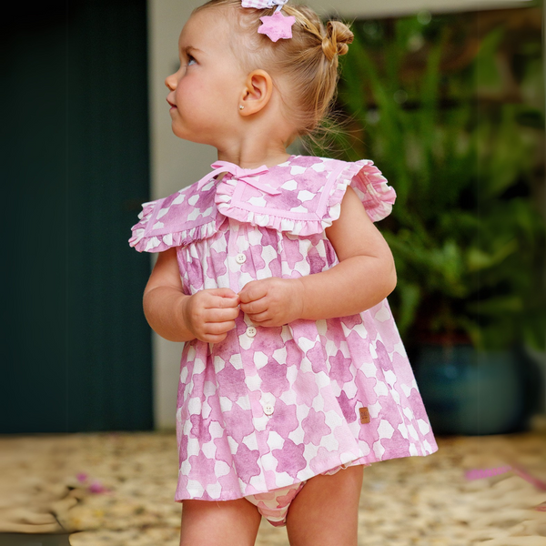 Vestido Estrellas - Rosa