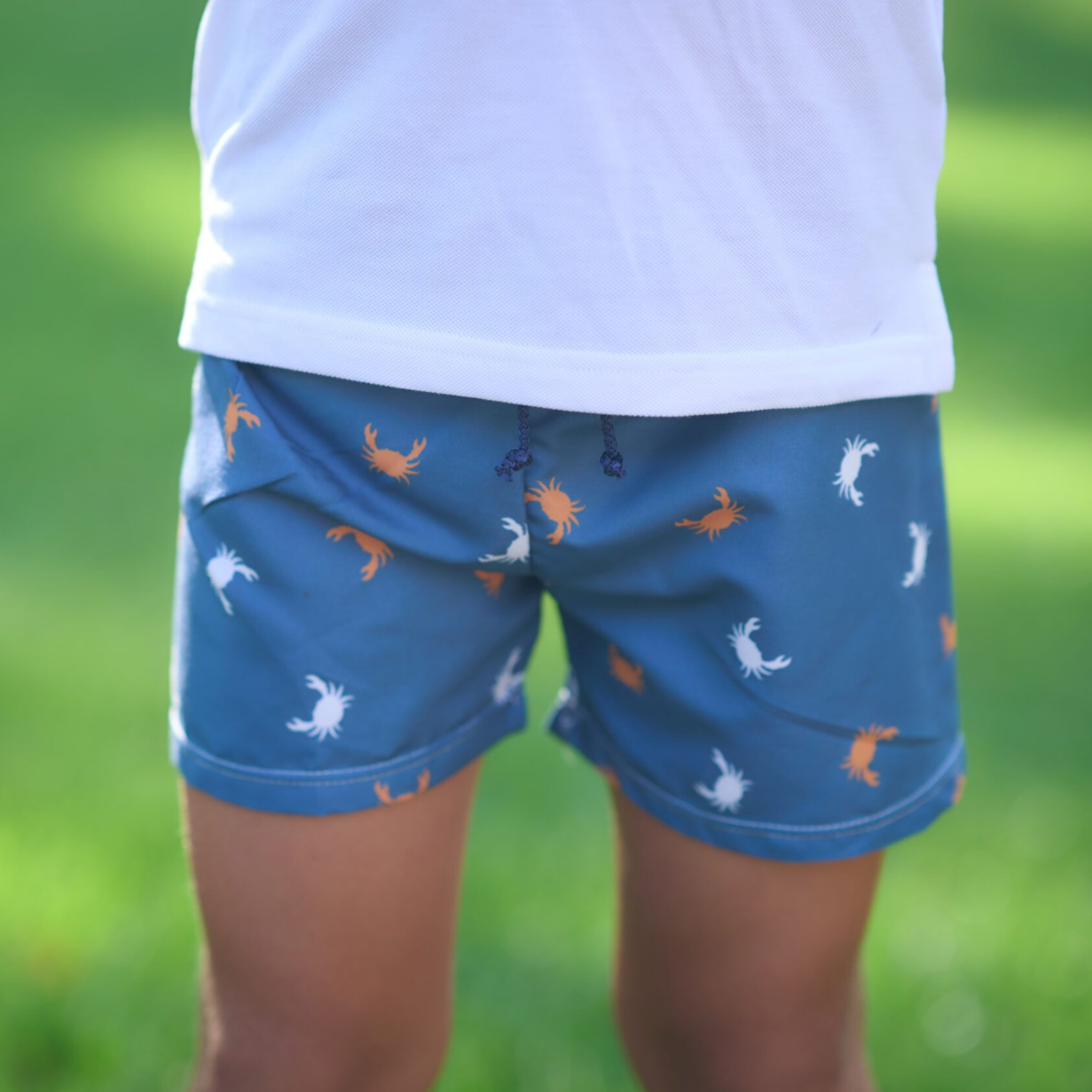 Vestido de Baño Short Adulto - Cangrejos