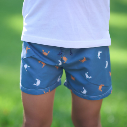 Vestido de Baño Short Niño - Cangrejos