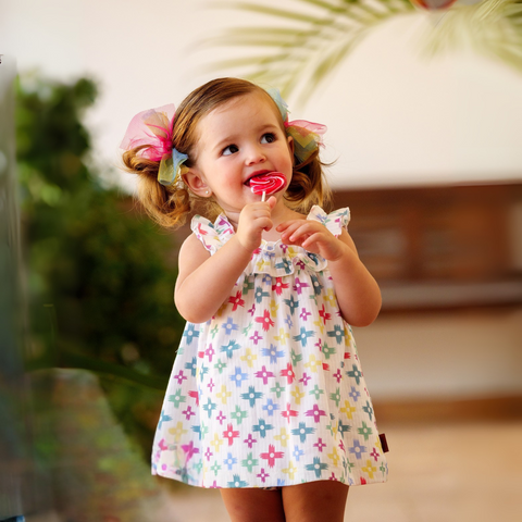 Vestido Cruces