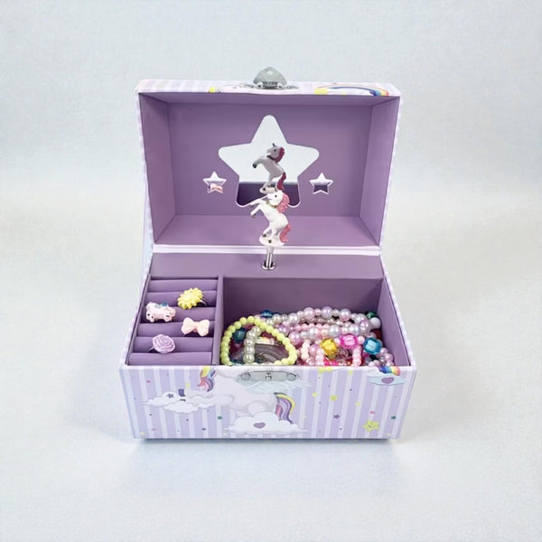 Caja Musical Unicornio & Arcoiris