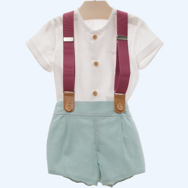 Conjunto Tirantes Bolonia Verde