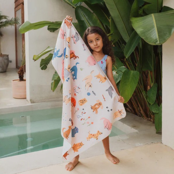 Toalla Playera de Microfibra - Canela