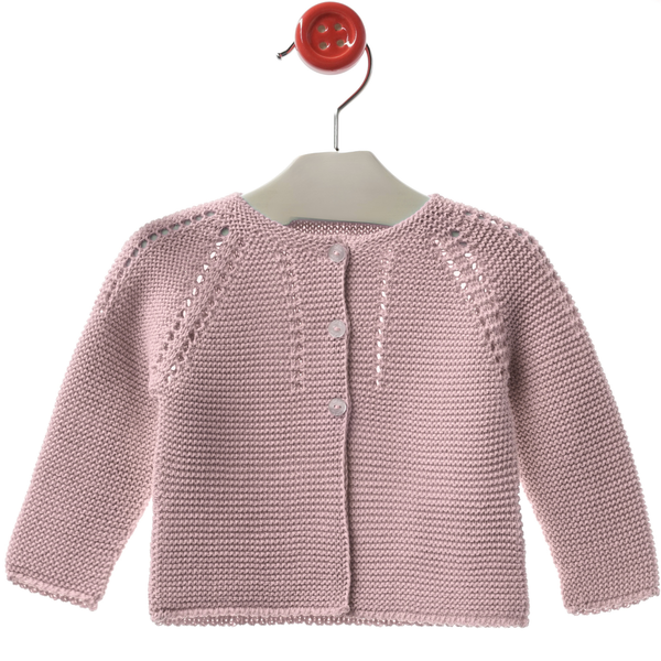 Chaqueta Calados - Rosa Empolvado