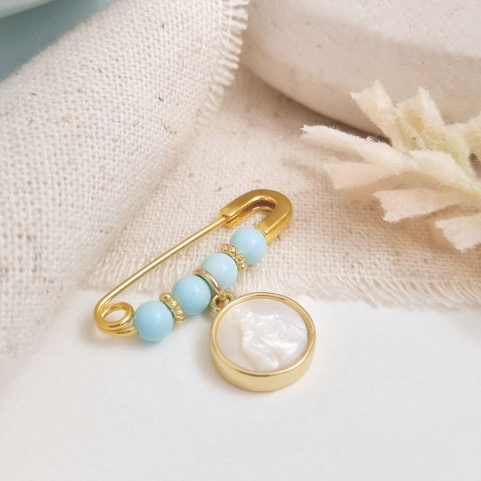 Pin - Milagrosa Nacar III Turquesas Claras