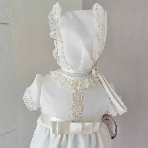 Pelele Triple Organza Beige