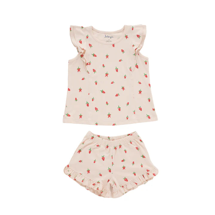 Conjunto Niña Fresas Vuelitos