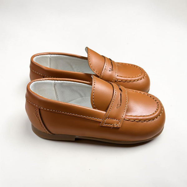 Mocasín Cuero Marrón