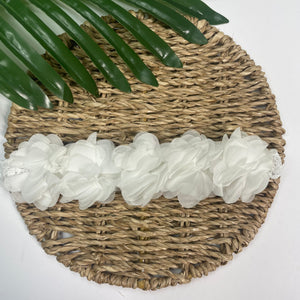 Vincha de Flores Blancas