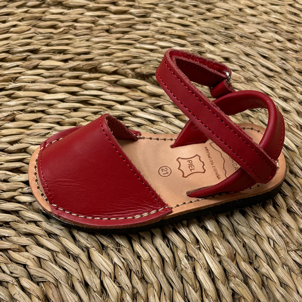 Menorquina Roja Con Velcro