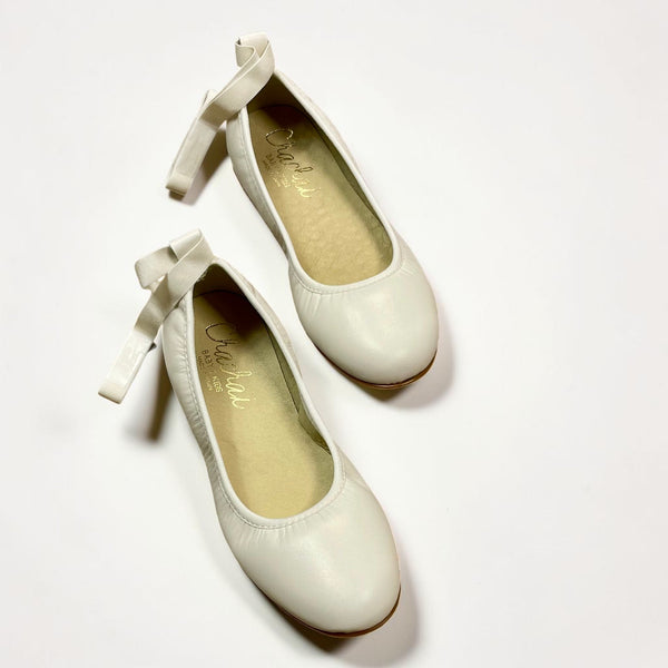 Bailarina con Tul o Cinta Beige