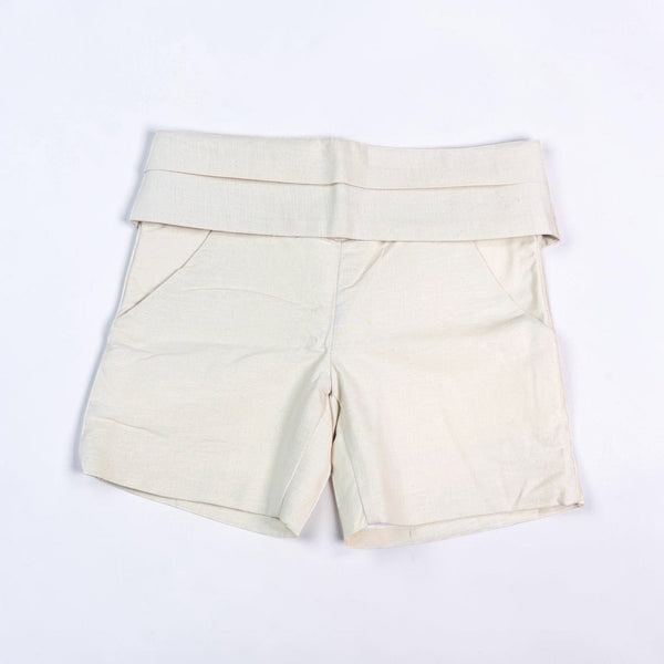 Bermuda con Fajín - Beige
